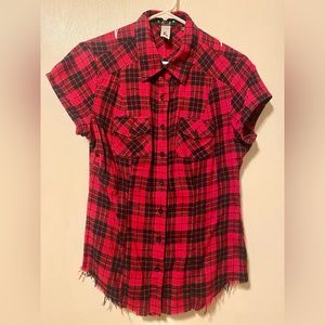 Flannel Abbey Dawn by Avril Lavigne rockabilly shirt